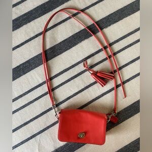 Red Coach Handbag